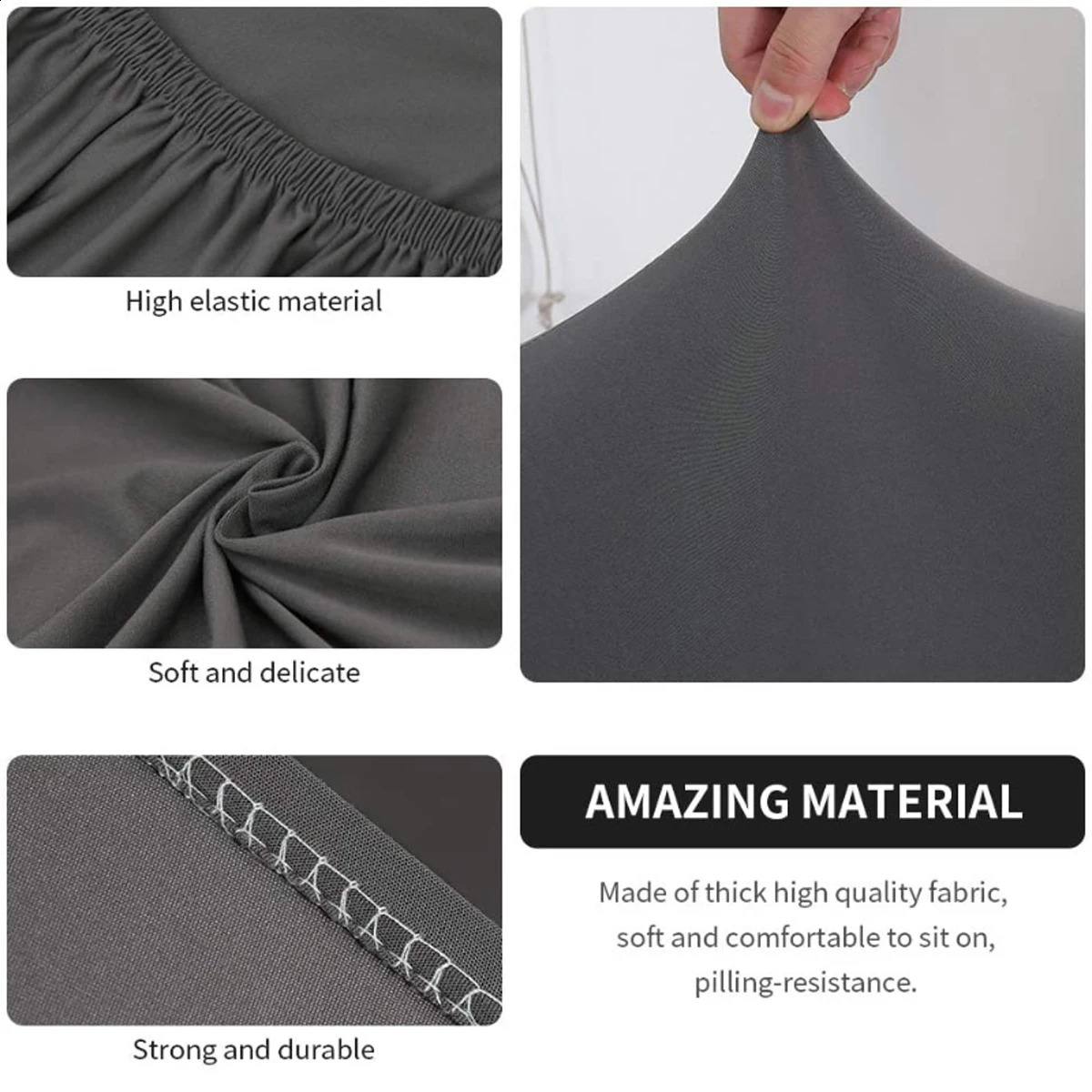 Ergonomic Office Computer Game Chair Slipcovers Stretchy Polyester Reclining Racing Gaming Covers 240821