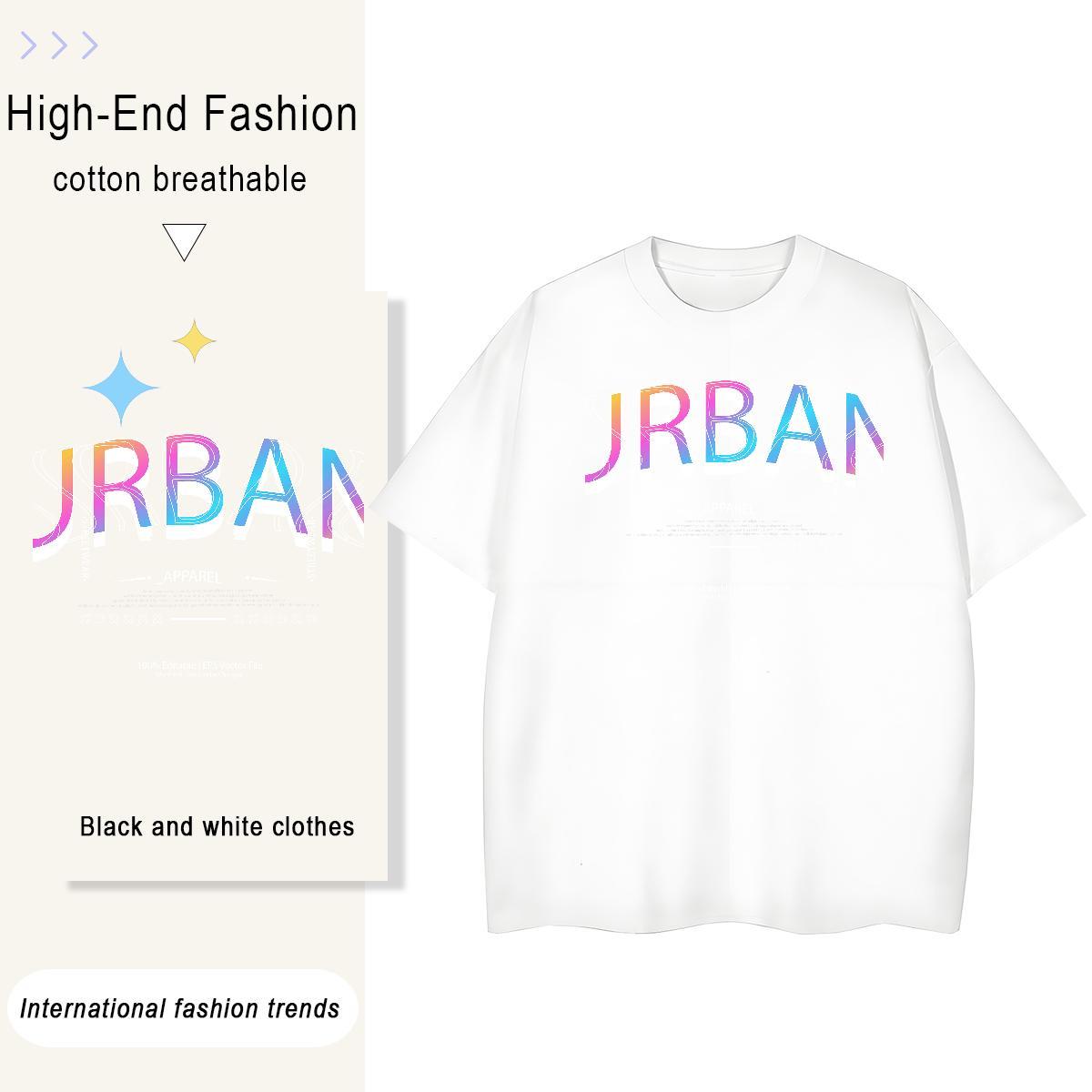 Designer Men Tees Anime Printing Street 230g 100% Cotton Plus Size Cartoon Crew Neck Breathable letter T shirt Fashion New Top Tees