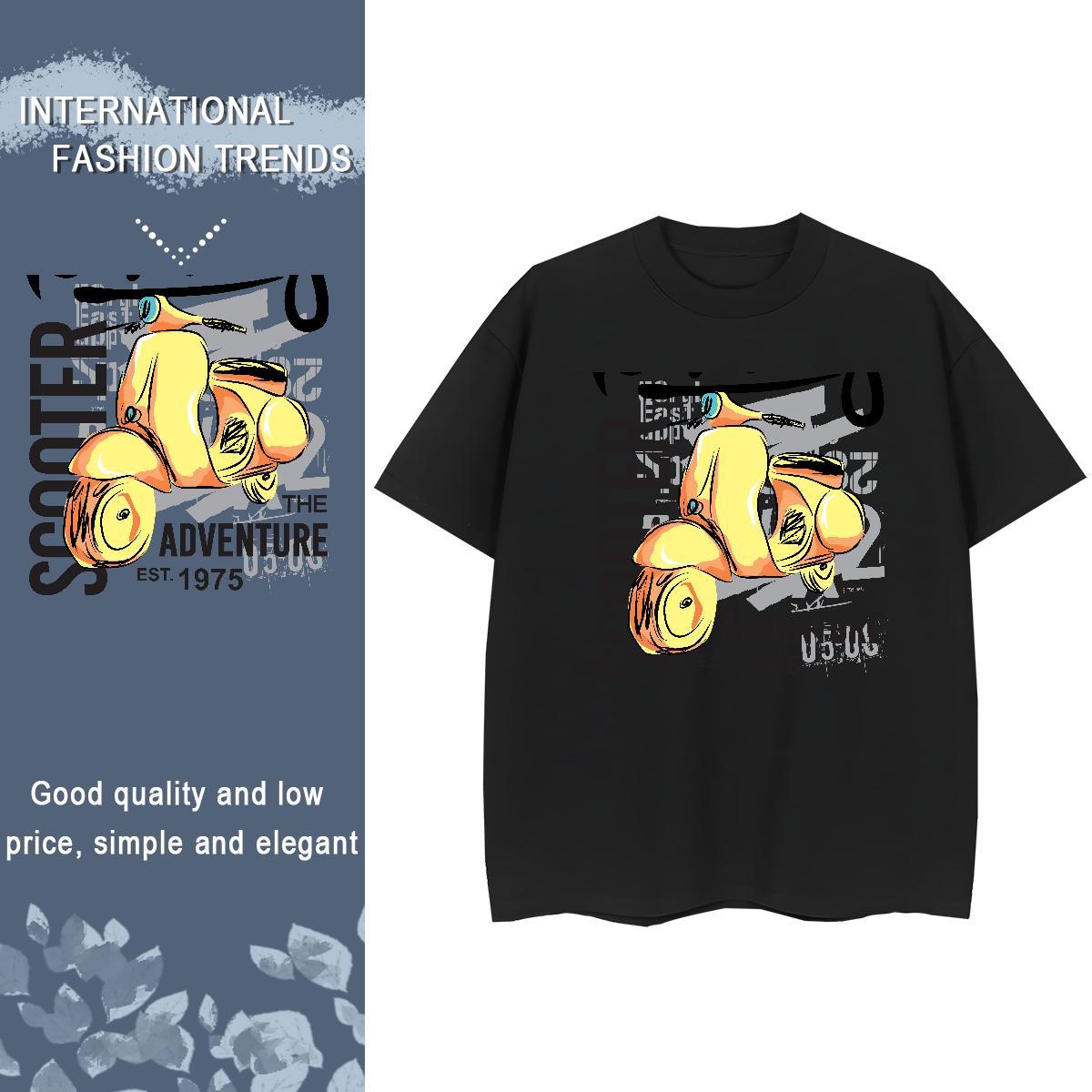 2024 Designer T-Shirts Breathable Soft 100% Cotton 230g Lady T shirt Custom Print Plus Size bird Sports Street Wear Designer Nice Clothes Shirt