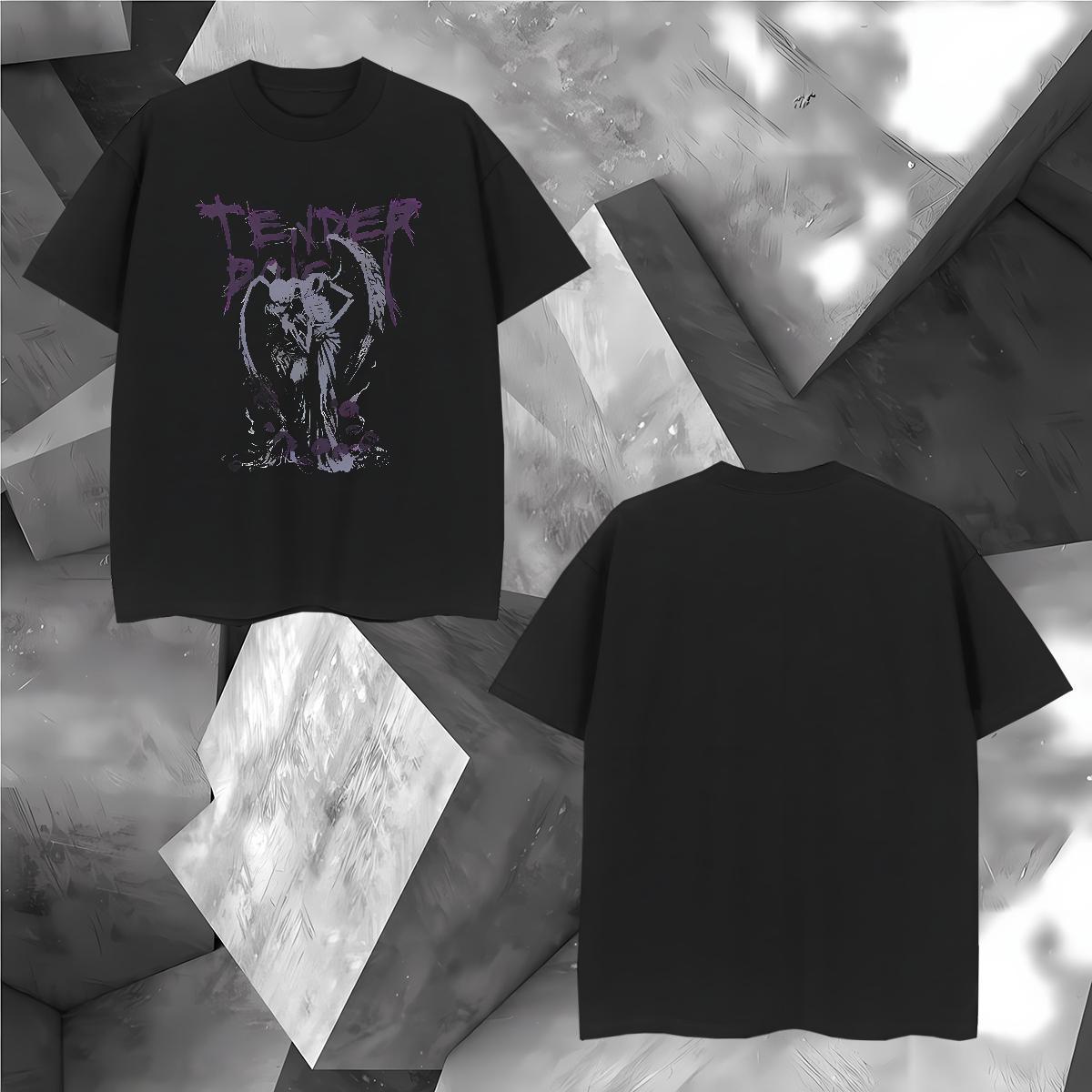 Classic skull T shirt Street Wear Men Tops Tees 230g 100% Cotton Free Shipping Round Neck Short Sleeve Custom Big Size Polos