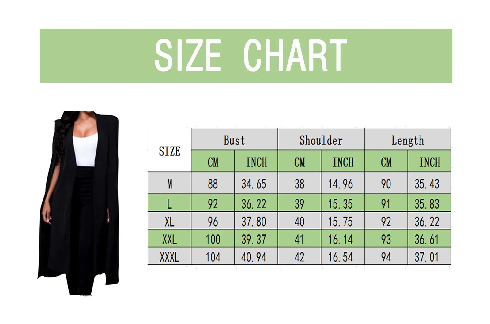 Shawl collar split sleeves cape jacket cardigan autumn spring womens solid office suit long trench 240822
