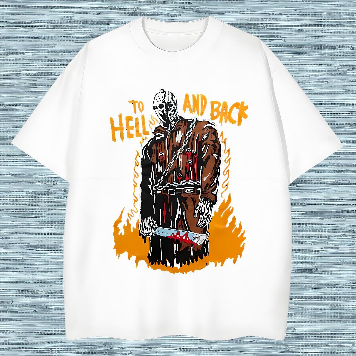 Designer skull Man T Shirts Street Wear Men Tees 230g Pure Cotton 2024 Summer Short Sleeve Soft Customized Tops Tees
