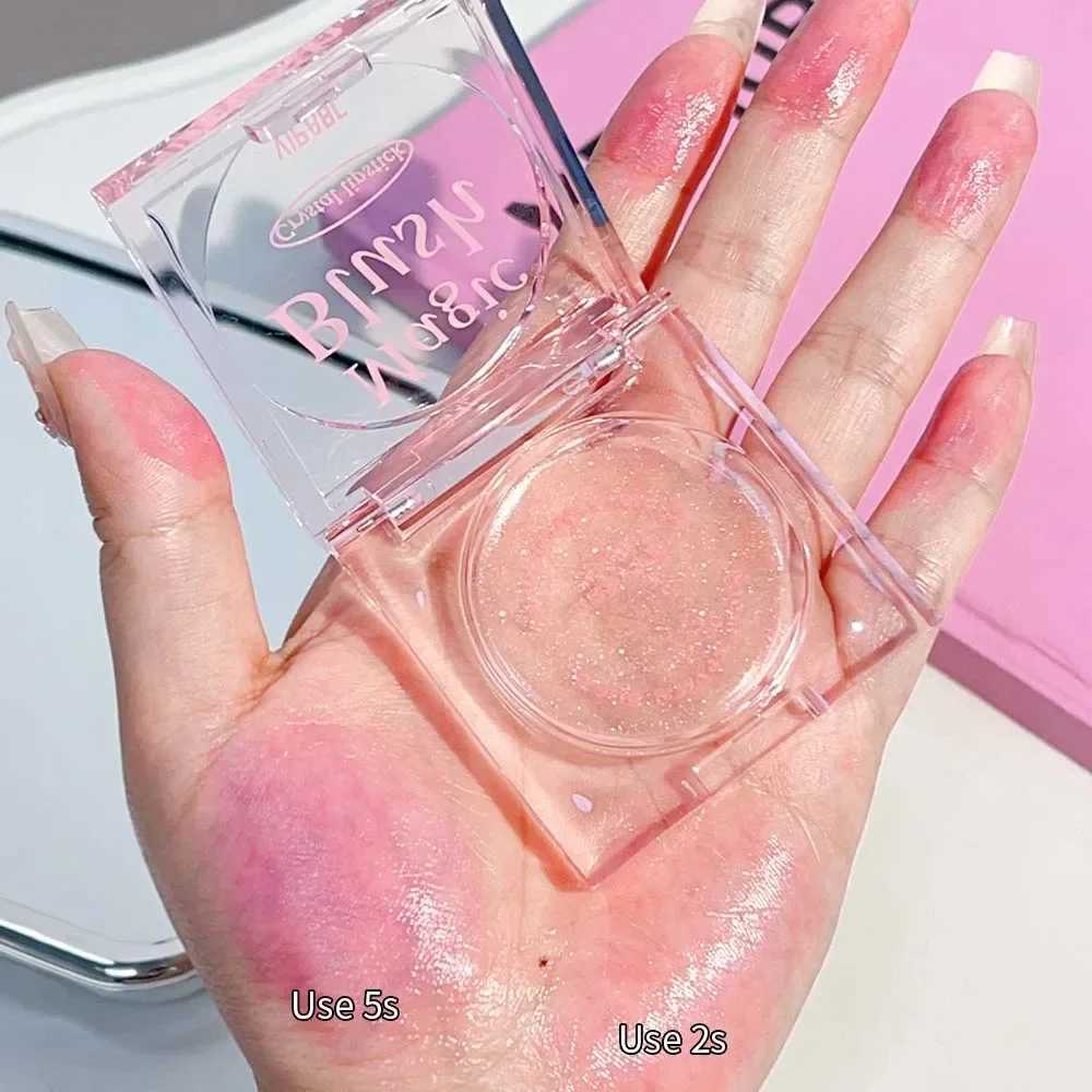 Magic Warm Change Black B Palette Moisturizing Clear Crystal Rouge Waterproof Nude Brighten Lip Cheek Eye Contour Makeup GelXJ241225