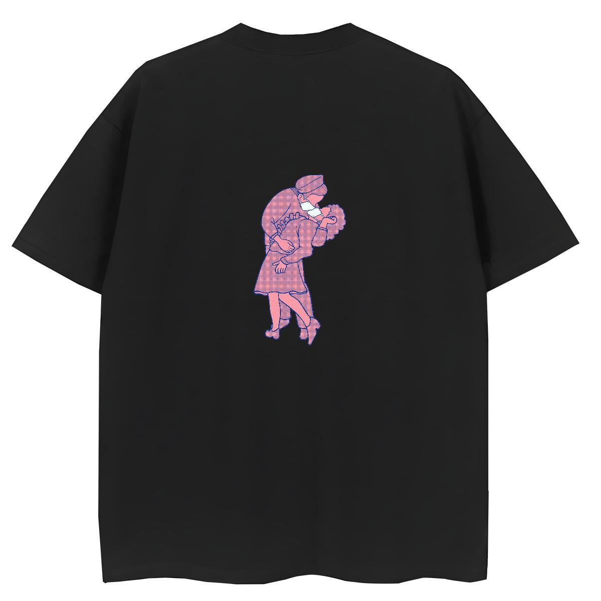 Brand T-Shirts 230g 100% Cotton O-Neck Short Sleeve Daily Outfit portrait Women Tees Designer Floral Print Polos