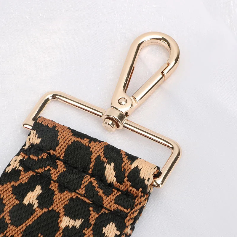 Bag Strap Bag Parts Accessories Strap Bags Chain Wide Backpack Black Handle Crossbody Canvas Replacement Shoulder 240821