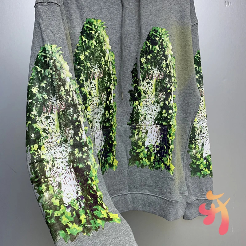 Green Abstract Print Winter WHO DECIDES WAR Hoodies Vinatge Street Drawstring Hooded Sweatshirts Men Women 240821