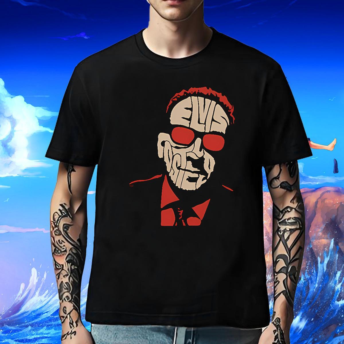 Fashion Casual Men Tees 230g Pure Cotton Street Wear scary Breathable Crew Neck T-Shirts Brand Plus Size Cartoon Tees Shirts