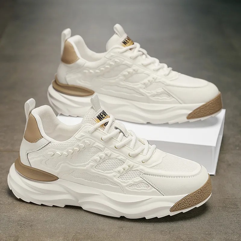 Men's leisure men's breathable and New trendy versatile mesh dad shoes
