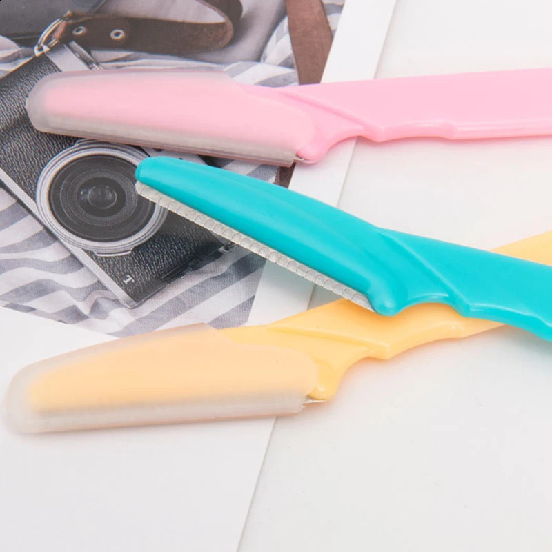 3pcs Eyebrow Shaver Hair Removal Blade Safety Womens Beauty Tools and Supplies 240801