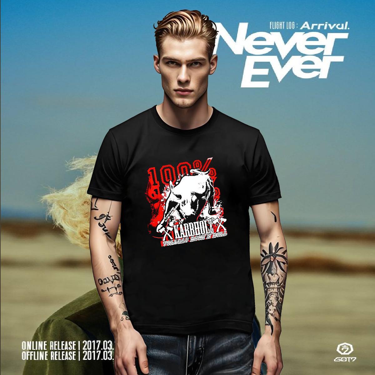 Factory Direct Mens Tshirts 230g Cotton Casual Daily Wear blood Crew Neck T Shirts Men Unisex Custom Cartoon Tops Shirt