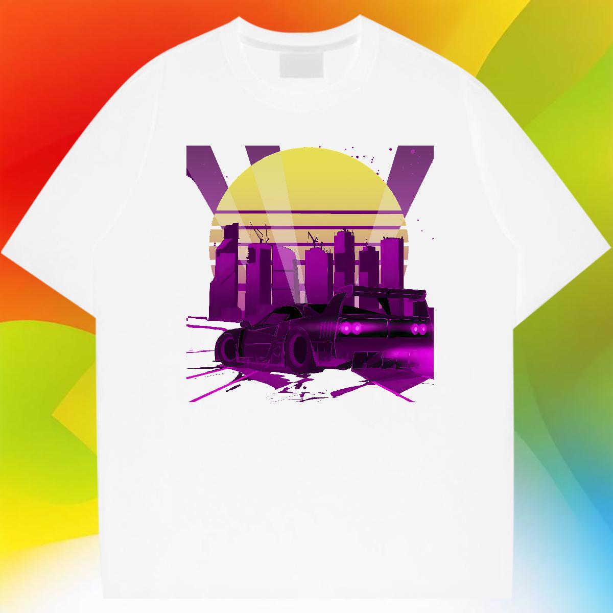Soft beach T-Shirts Daily Wear Men Tshirts 230g Cotton Custom Pure Cotton Customized Print Clothes
