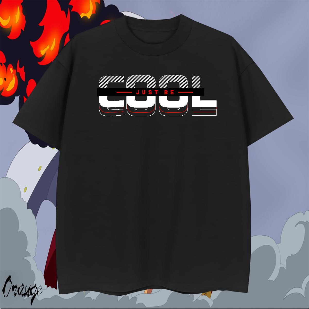 Loose Men Tshirts Beach 100% Cotton 230g Cartoon Printing L-4XL Breathable Soft fast T Shirt For Man Wholesale Clothes