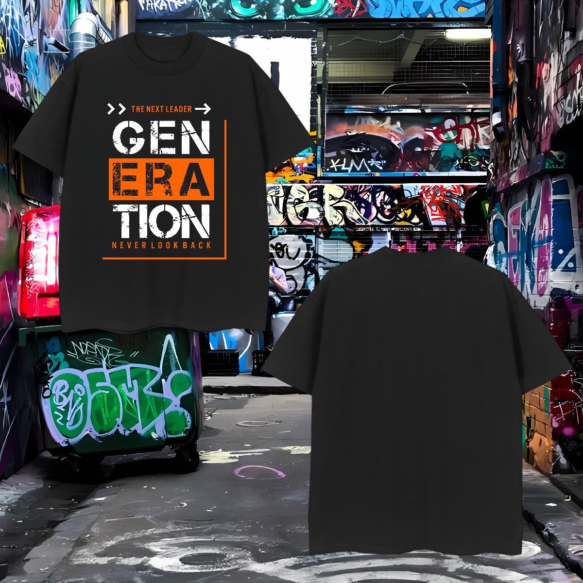 High Quality letter T-Shirts for Men Daily Outfit Tshirts 100% Cotton 230g 2024 Designer Breathable Black White Wear