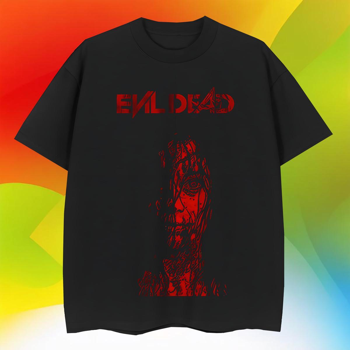 DIY Hip Hop Men Clothes T-Shirt scary Crew Neck Breathable 230g Cotton Mens T Shirts Comfortable Oversized 3XL 4XL Top Tees