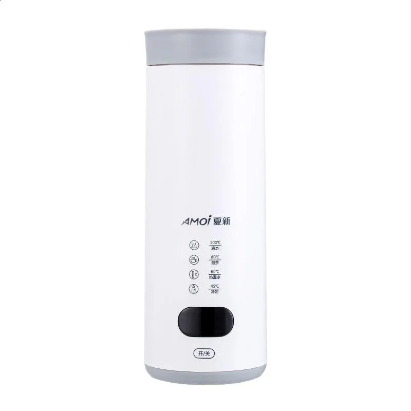 400ml Baby Milk Warmer LED Portable Water Botlle Travel Milk Tea Thermal Heater Kettle Baby Bottle Warmer 240812