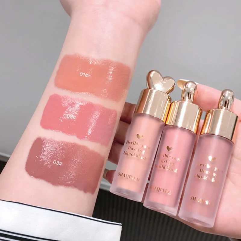 Cute Monochrome Soft Mist Liquid Ber Stick Natural Cheek Dyed B Milk Strawberry Face Rubor Rouge Korean Makeup CosmeticsXJ241225