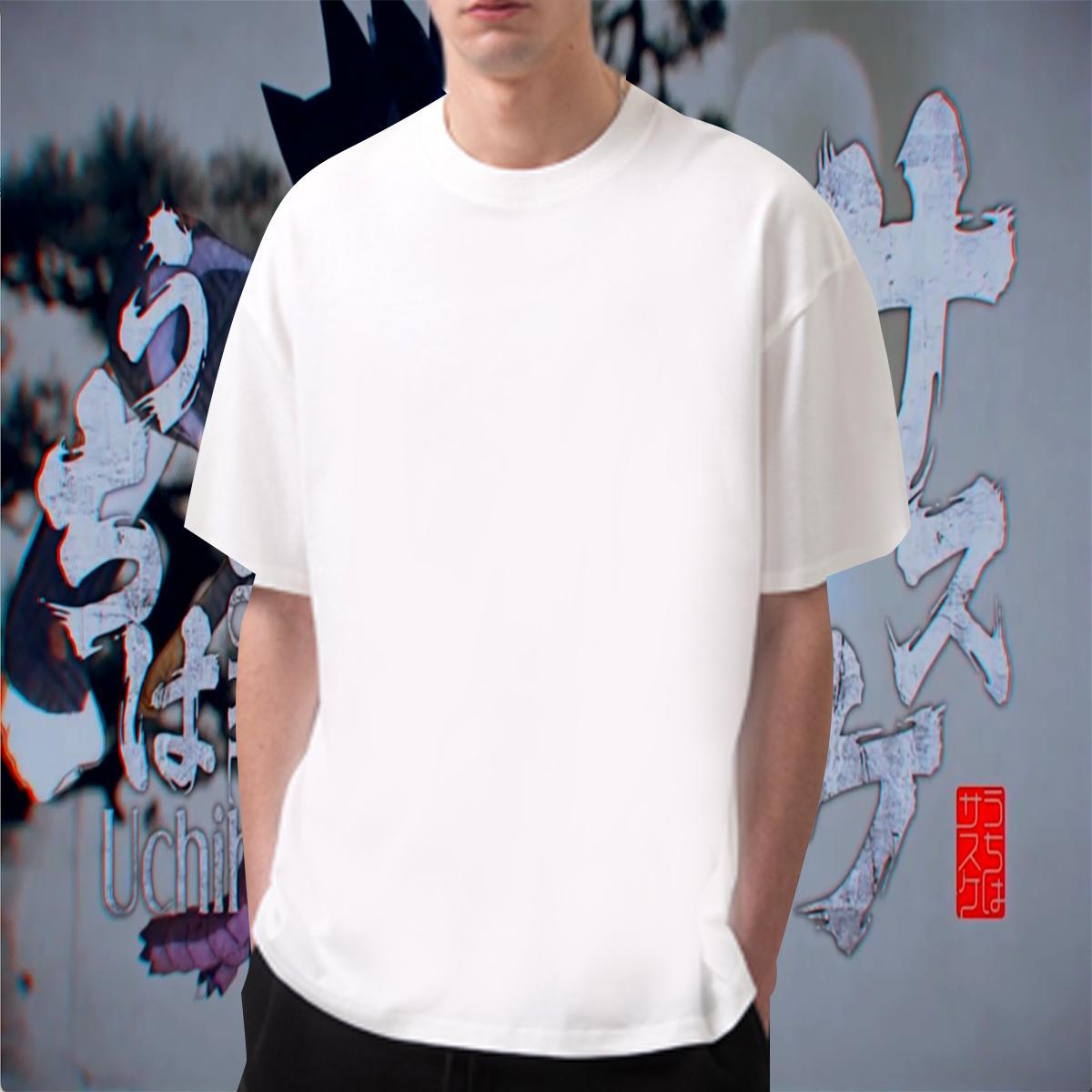 Loose Fit Tshirts Hip Hop 100% Cotton 230g Custom Anime Breathable skull T-Shirts Stylist Tee Shirt