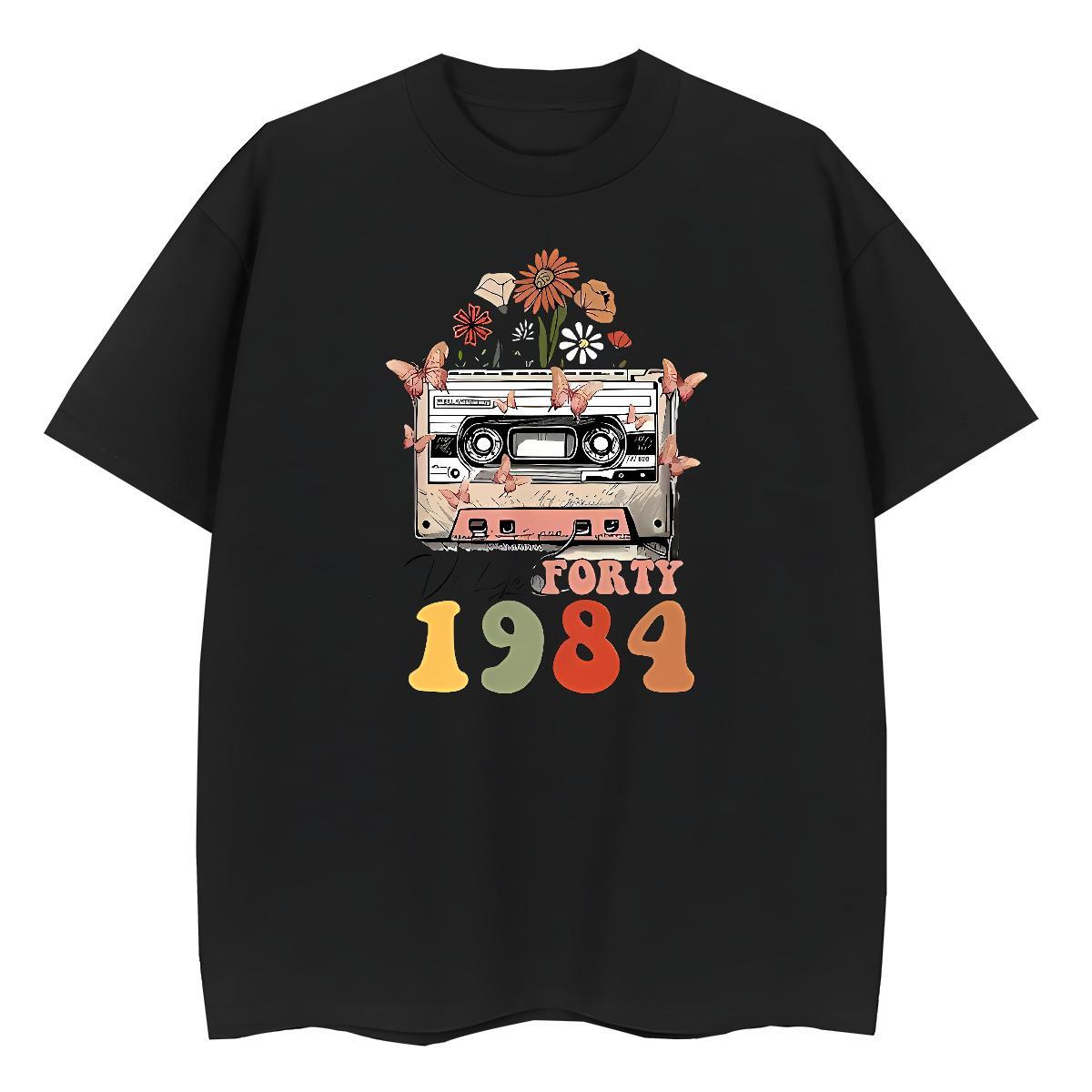 Popular Men Tees Street 230g 100% Cotton Custom Printing O-Neck Short Sleeve radio T-Shirts Free Shipping Tee Shirt