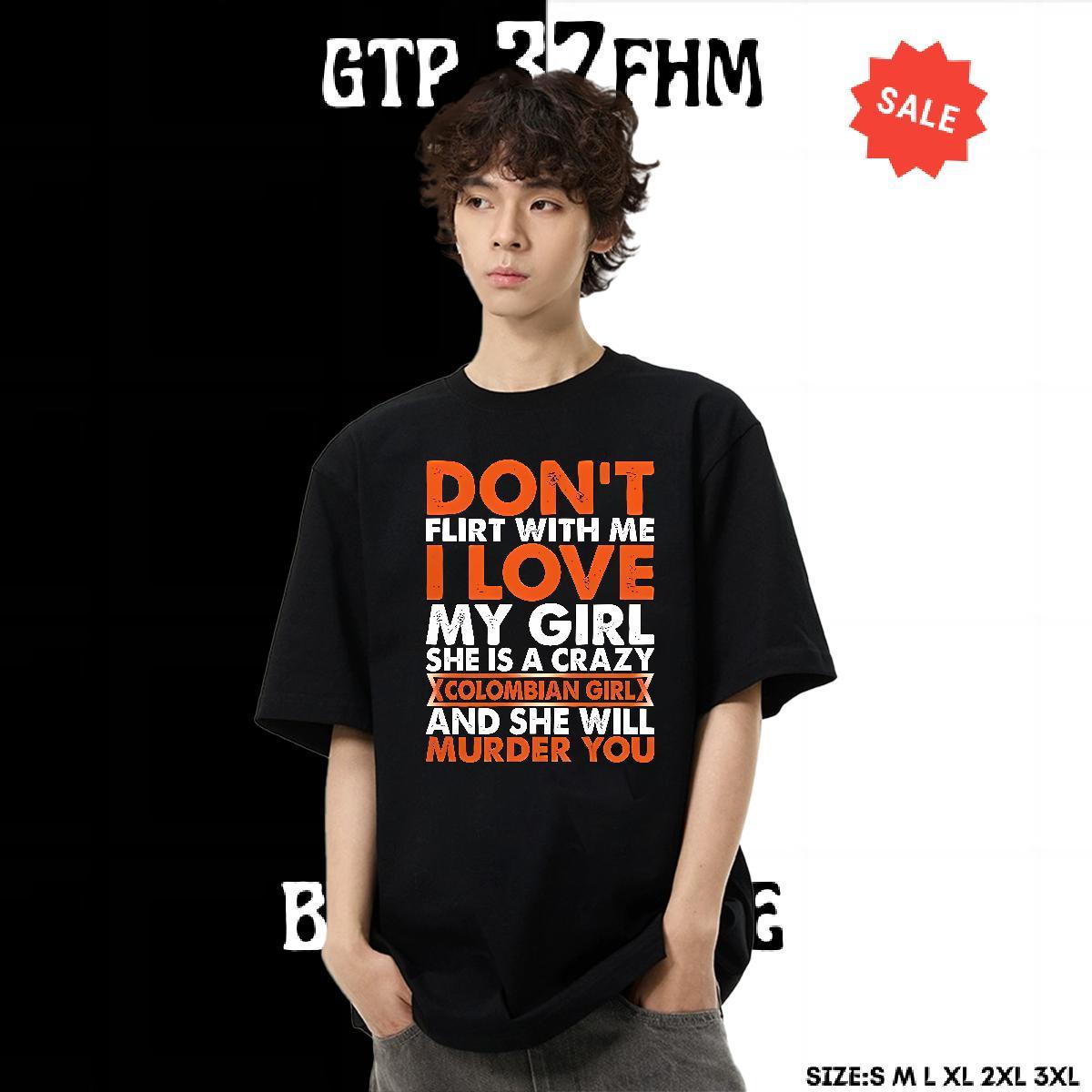 Cool Design Mens Tshirts Casual Beach 230g Cotton DIY Printed O-Neck Short Sleeve letter T Shirt For Man Free Shipping Tees Shirts