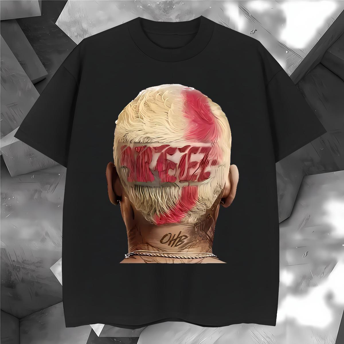 Unisex afterbrain T Shirt For Man Casual Couples T Shirts 100% Cotton 230g Custom Crew Neck Breathable Cartoon Print Tshirts