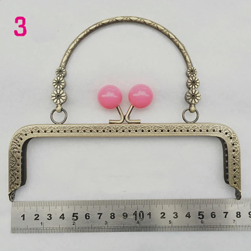 18cm candy ball color kiss button womens DIY wallet frame bag hardware accessories for making with woven frame 240821