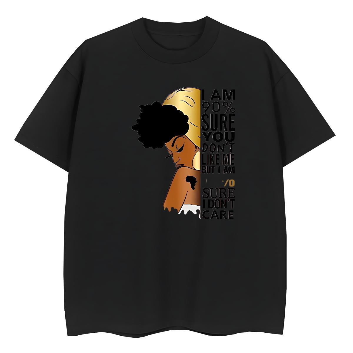 5A Couples T Shirts 230g Cotton letter Summer Casual Woman T Shirts Round Neck Short Sleeve Graphic Tees