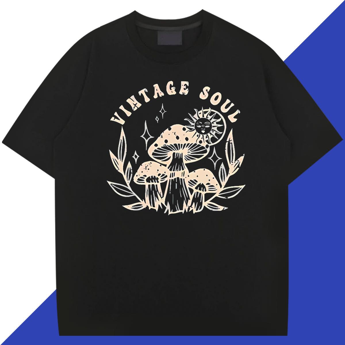 Designer Fashion Casual Beach Men Tees painting Breathable 230g Cotton Man T Shirts Brand DIY Printed Tee Shirt