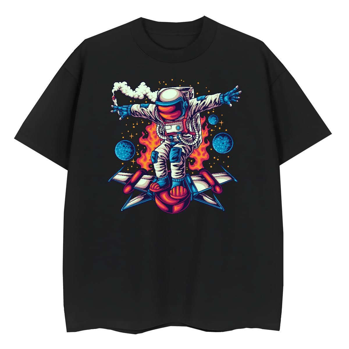 Free Shipping Tshirt for Man Woman 230g Cotton universe Sports Street Wear T-Shirts for Women Breathable Cartoon Anime Tshirts