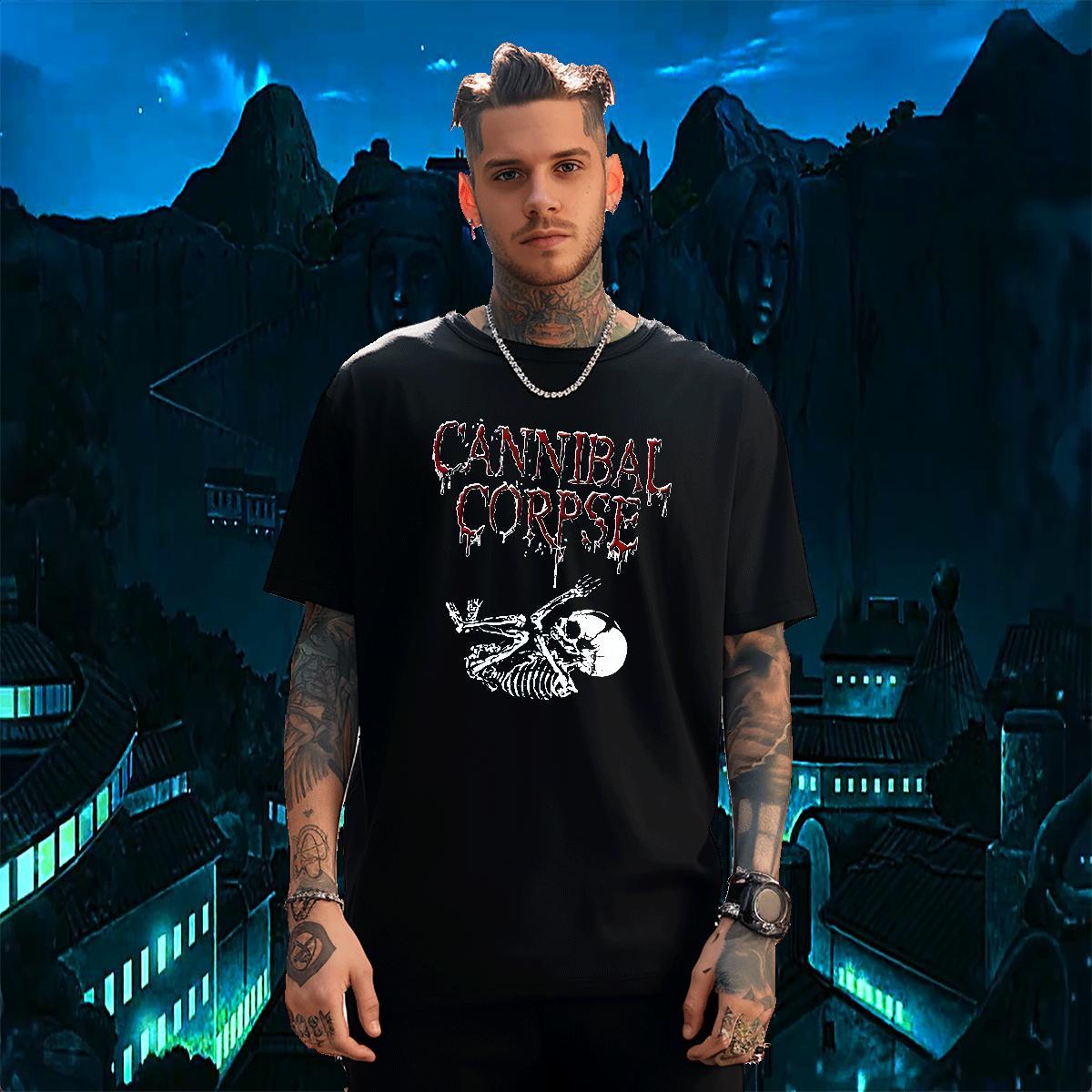 Customized Beach Tshirts skull Breathable Short Sleeve 230g 100% Cotton T Shirts Men Brand Customized Print Top Tees
