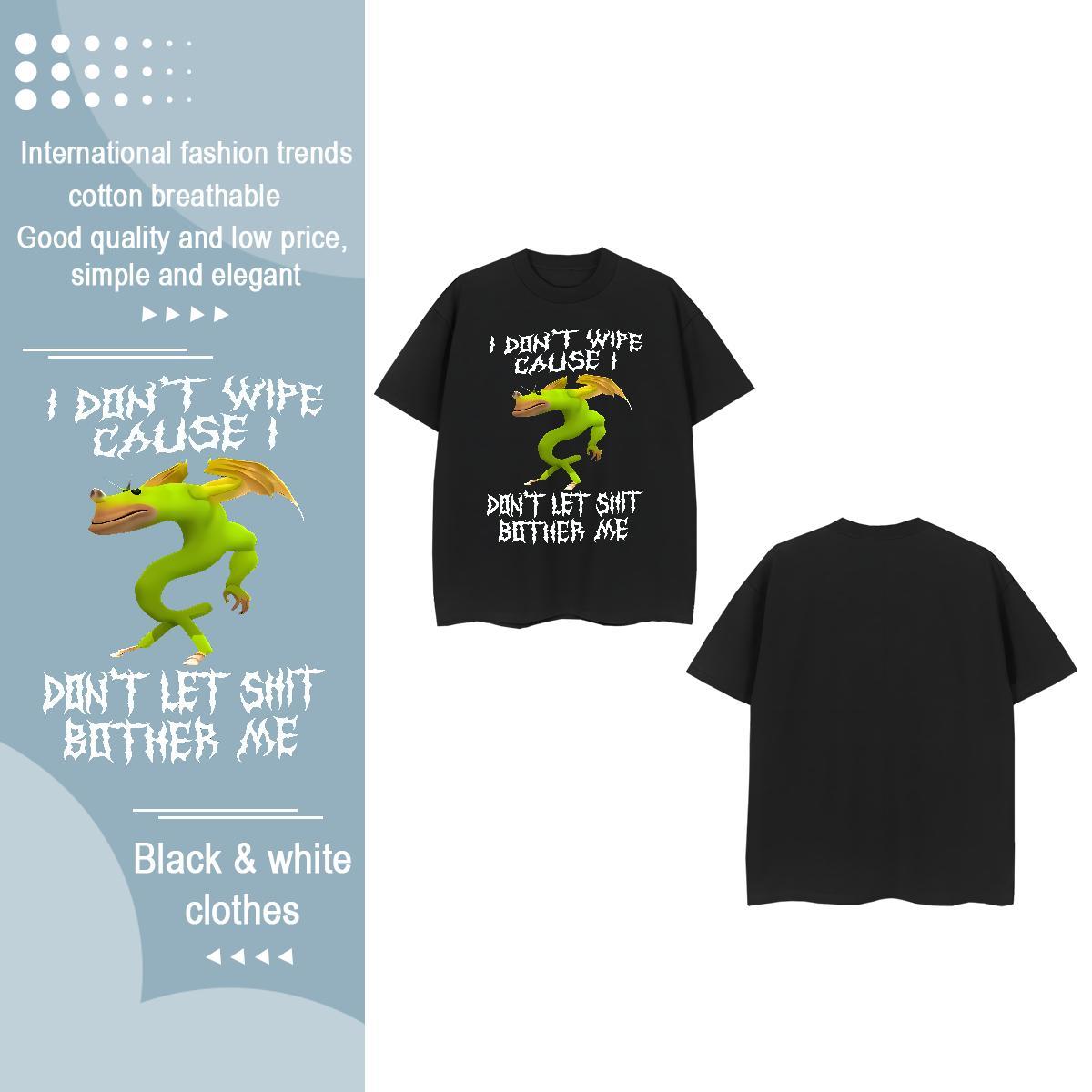 TOP Quality T Shirts Women Crew Neck Breathable 100% Cotton 230g Couples T Shirts Plus Size Custom frog Sport Loose fit Wear