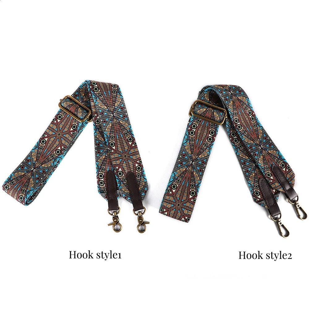 Handbag adjustable bag with accessories high-quality 97-145CM printed nylon for women 240821