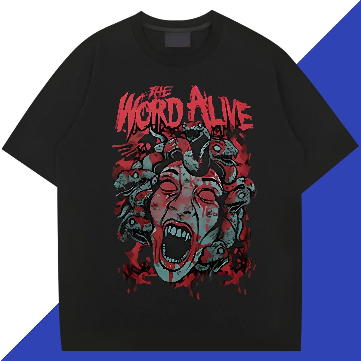 Designer Fashion Home Outdoor Tshirts scary Breathable Short Sleeve 230g 100% Cotton T-Shirts for Men TOP Quality Asian Size Tops Shirt