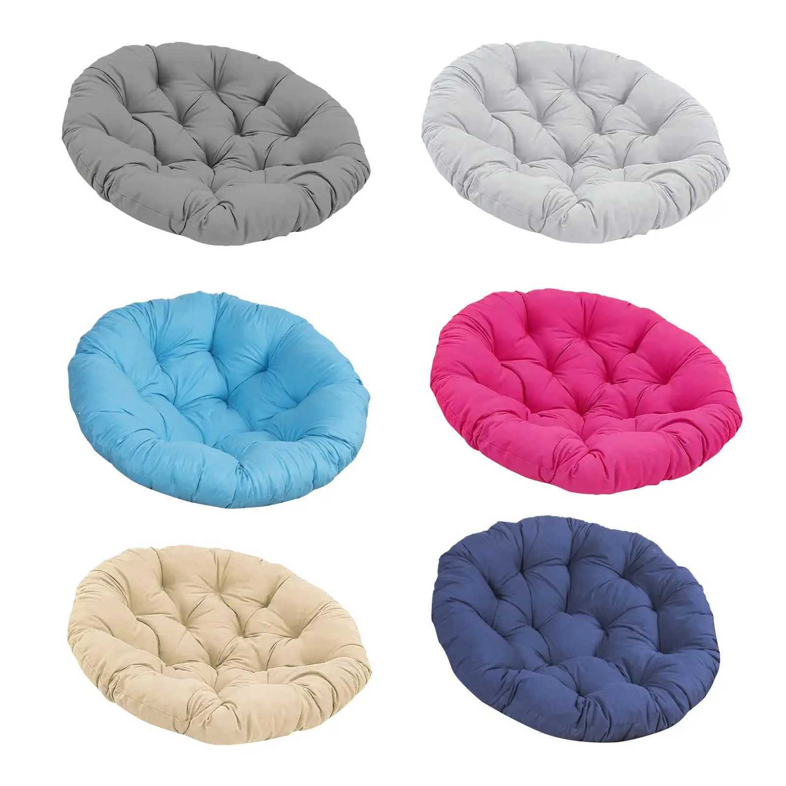 Round 50cm Padded Seat Cushion Egg Shaped Chair Cushion Hanging Chair CushionXJ240821