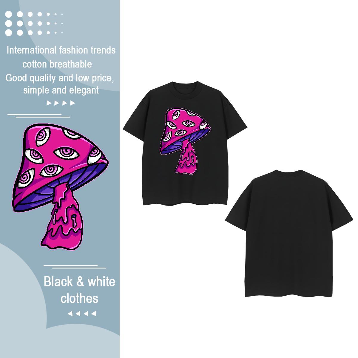 2024 DIY Women T Shirts Short sleeve Soft 230g 100% Cotton Women Tshirts Oversized L-4XL ET Casual Nice Tops