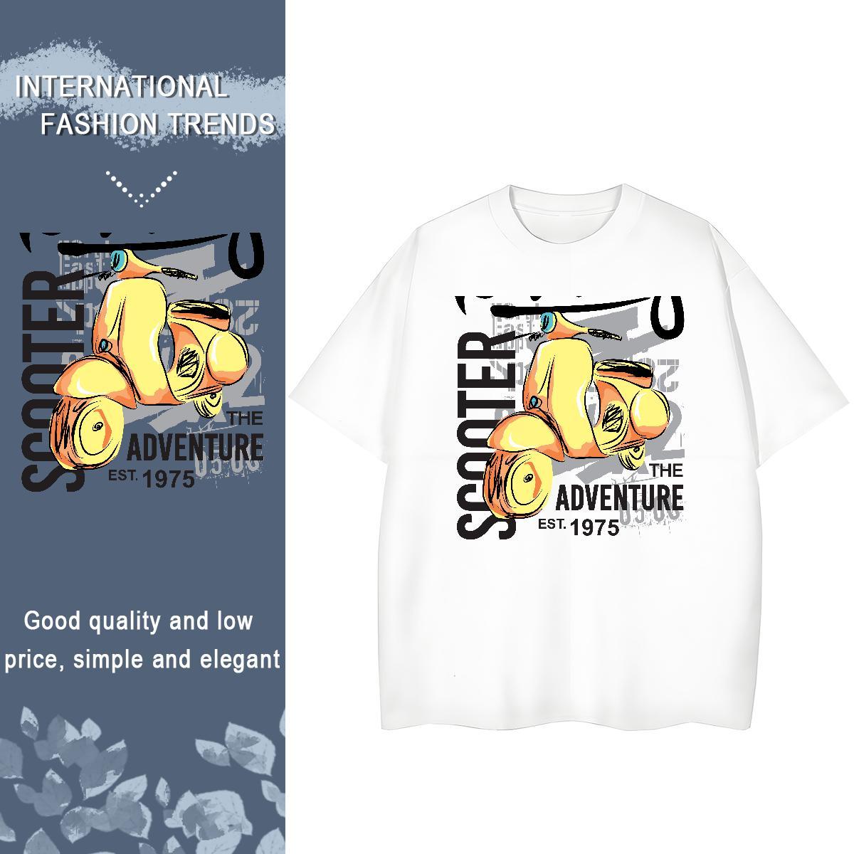 2024 Designer T-Shirts Breathable Soft 100% Cotton 230g Lady T shirt Custom Print Plus Size bird Sports Street Wear Designer Nice Clothes Shirt