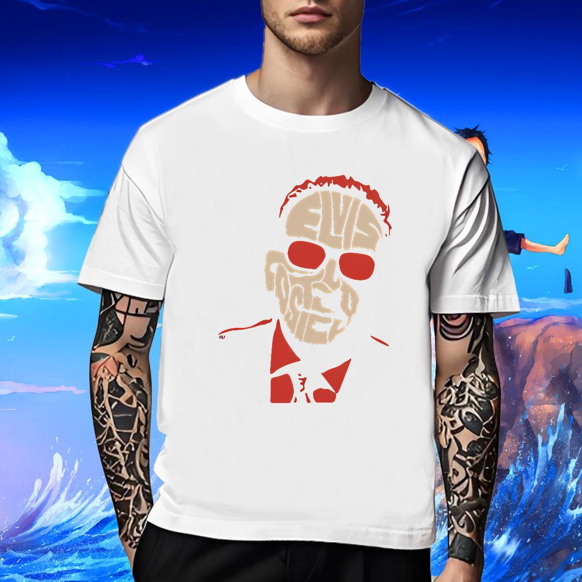 Fashion Casual Men Tees 230g Pure Cotton Street Wear scary Breathable Crew Neck T-Shirts Brand Plus Size Cartoon Tees Shirts