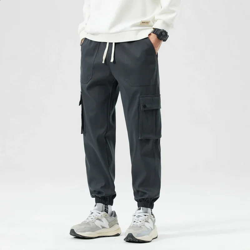 Cargo Pants For Men Big Pockets Military Pants Men Lightweight Ankle Length Stylish Pants 240822