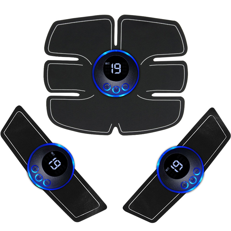 ABS Stimulator Abdominal Toning Belt Trainer EMS Muscle Stimulator Abs Workout Portable Equipment Ab Sport Exercise Belt for Men and Women