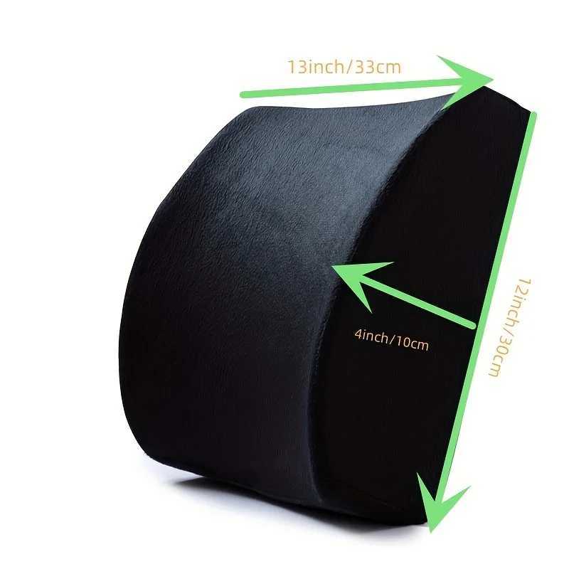 Lumbar Support Pillow For Office Chair And Car Seat Perfectly Balanced Memory Foam Lumbar Pillow Multi-purpose Back Cushion ForXJ240821
