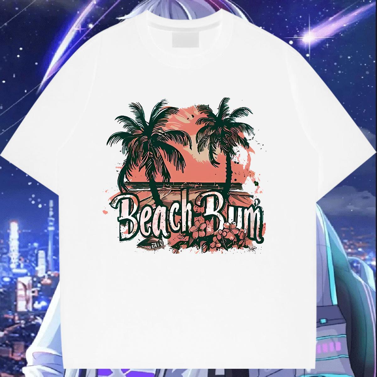Fashion New T Shirts Women Short sleeve Soft 100% Cotton 230g Lady T shirt Plus Size Custom palm Casual Sport Popular Polos