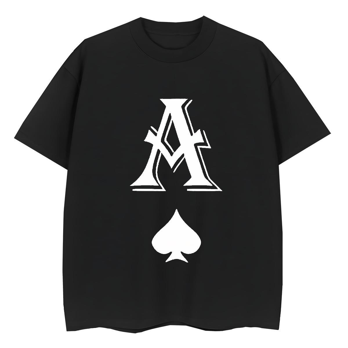 Unisex Couples T Shirts Street wear Hip Hop 230g 100% Cotton Custom Printed Crew Neck Breathable letter Man T Shirts Classic Wear