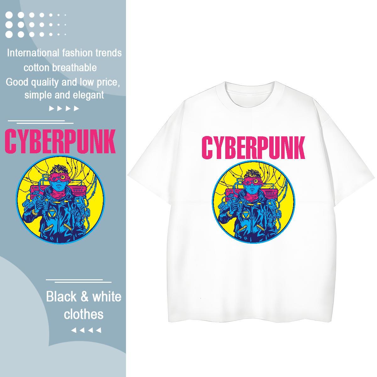 Factory Direct T-Shirts for Women Breathable Crew Neck 100% Cotton 230g Lady T shirt Anime ET Daily Wear Nice Clothings