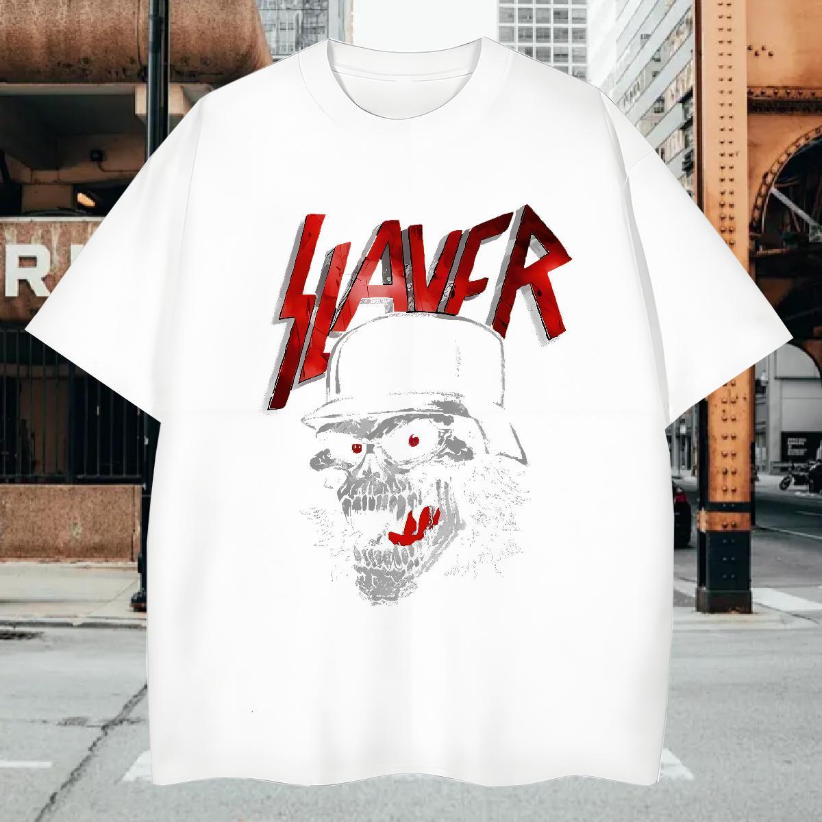 Designer Home Outdoor Men Tshirts skull Breathable Crew Neck 230g Pure Cotton Mens T Shirts Brand Oversized 4XL Clothes