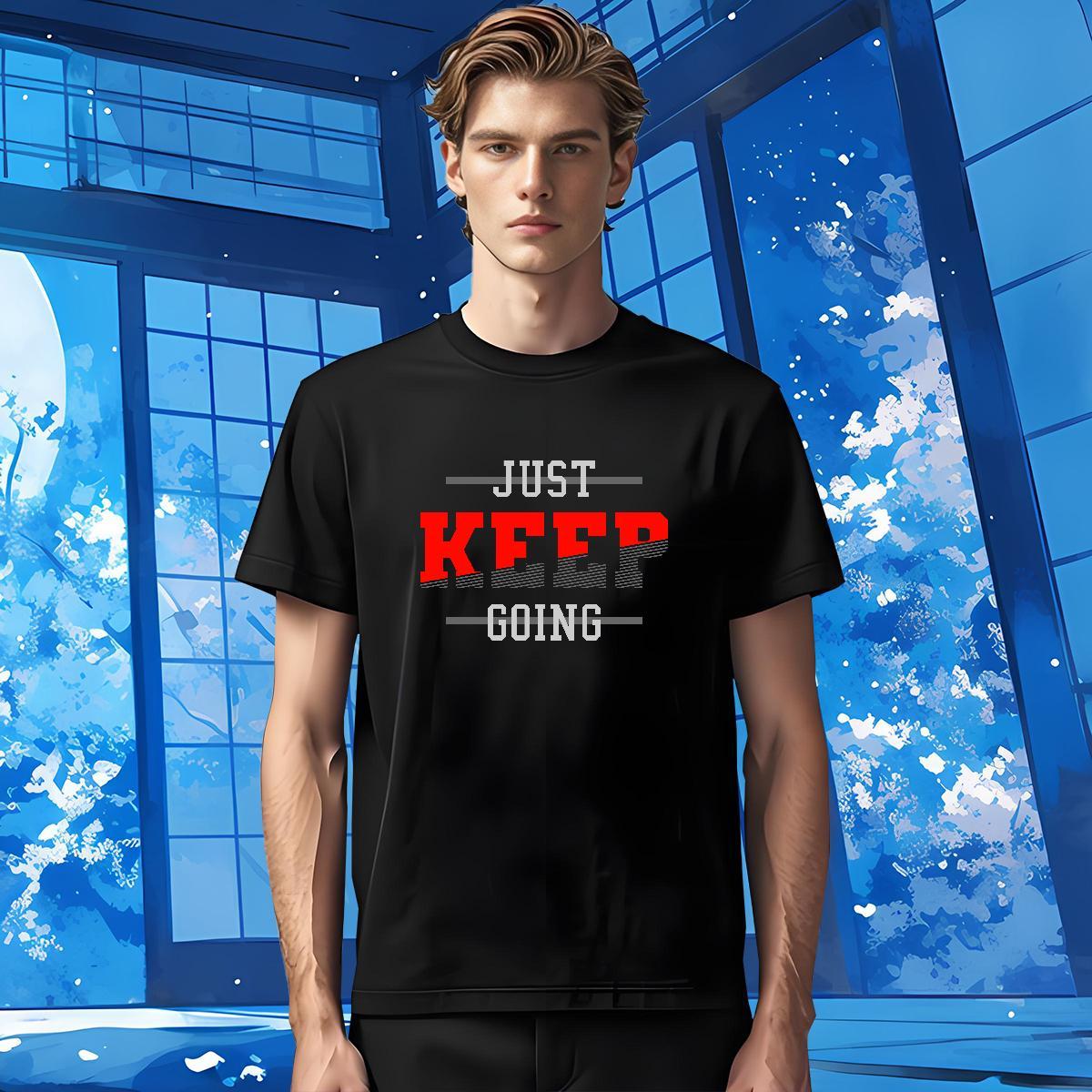 Loose letter T-Shirts for Men Daily Wear Men Tops Tees 100% Cotton 230g Factory Direct Breathable Crew Neck Graphic Tshirts