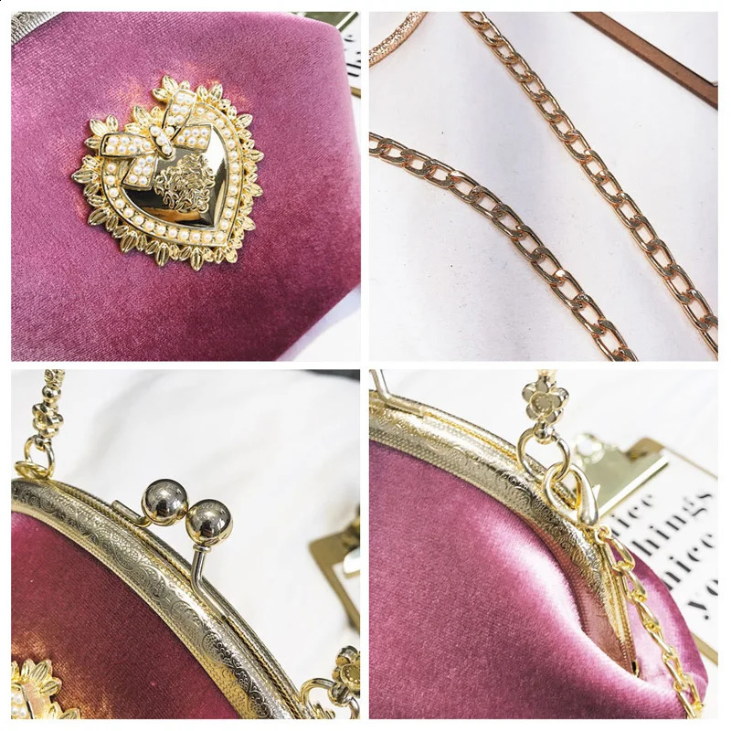 RoyaDong design handbag womens shoulder bag fashion highquality chain cross body evening 240822