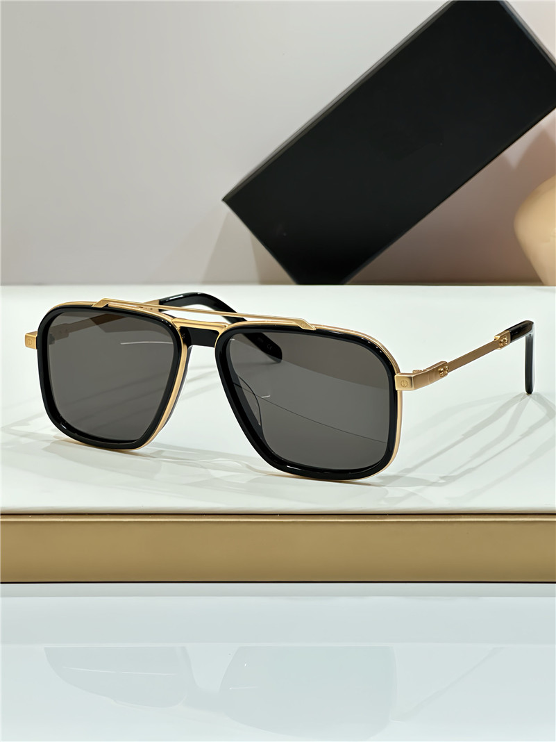 New fashion design men sunglasses 019 exquisite pilot frame simple and generous style high-end outdoor uv400 protection glasses