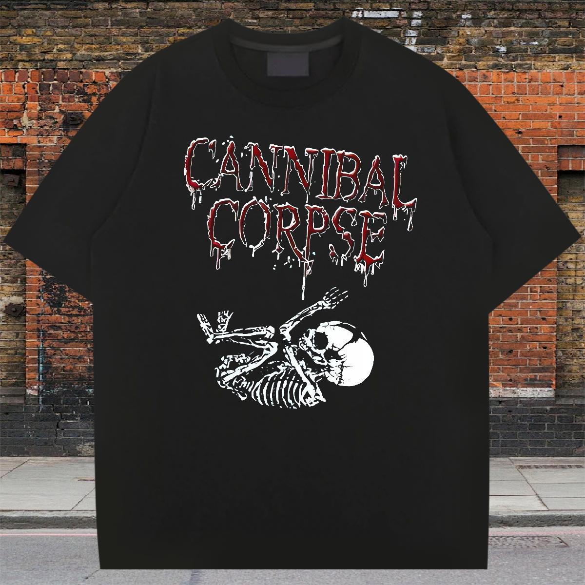 Classic Mens Tshirts Home Outdoor 230g Cotton White Plus Size Breathable skull Mens T Shirts New Tops Shirt