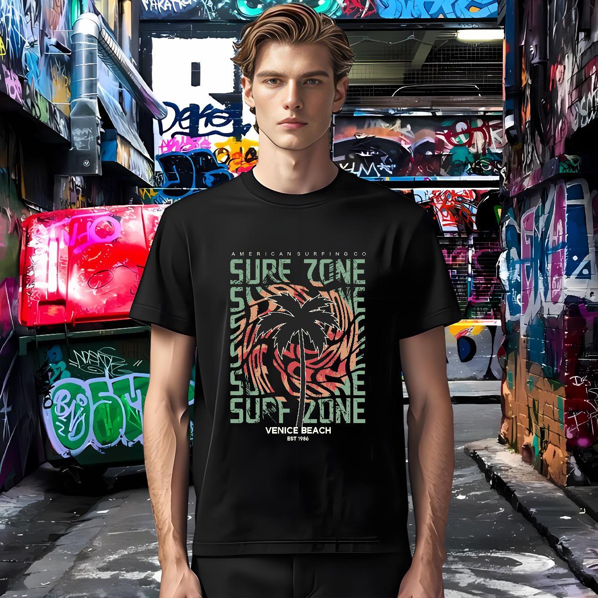 Cool tree T Shirt For Man Spring Summer Mens Tshirts 230g 100% Cotton Designer O-Neck Short Sleeve Custom Print Plus Size Tee Shirt