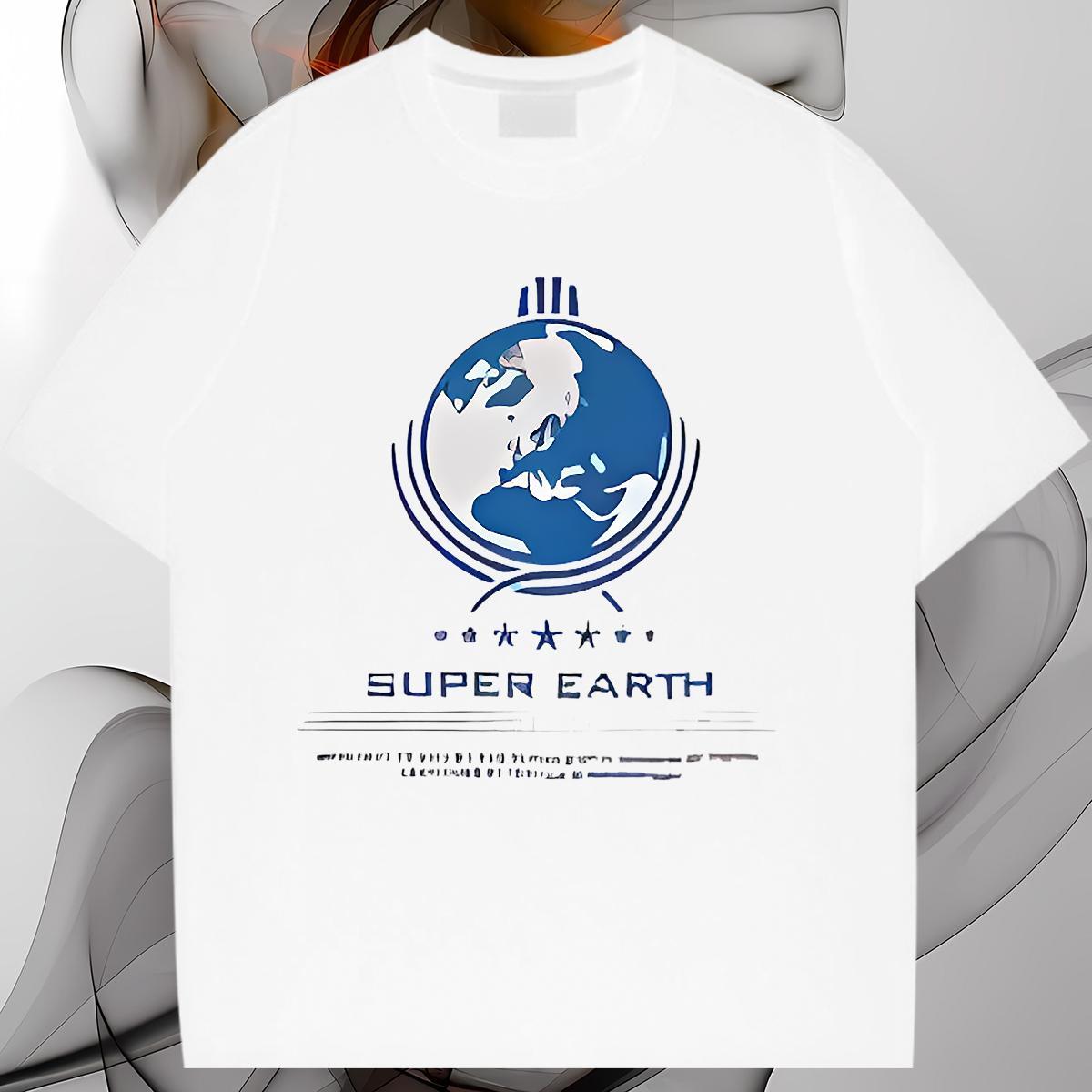 Unisex Womens Tshirts 230g Cotton English High Street Hip Hop T shirt Breathable Soft Anime Print Top Shirts