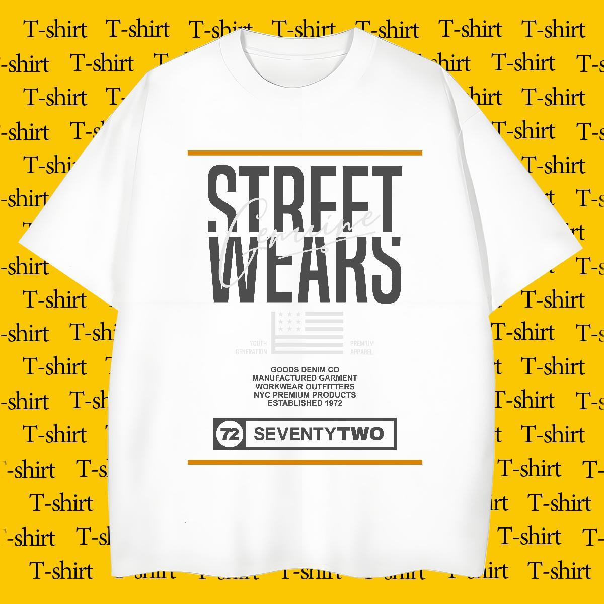 Unisex Tshirts Street Casual 230g Pure Cotton Custom Big Size O Neck Short Sleeves letter T-Shirts 2024 Designer Clothes